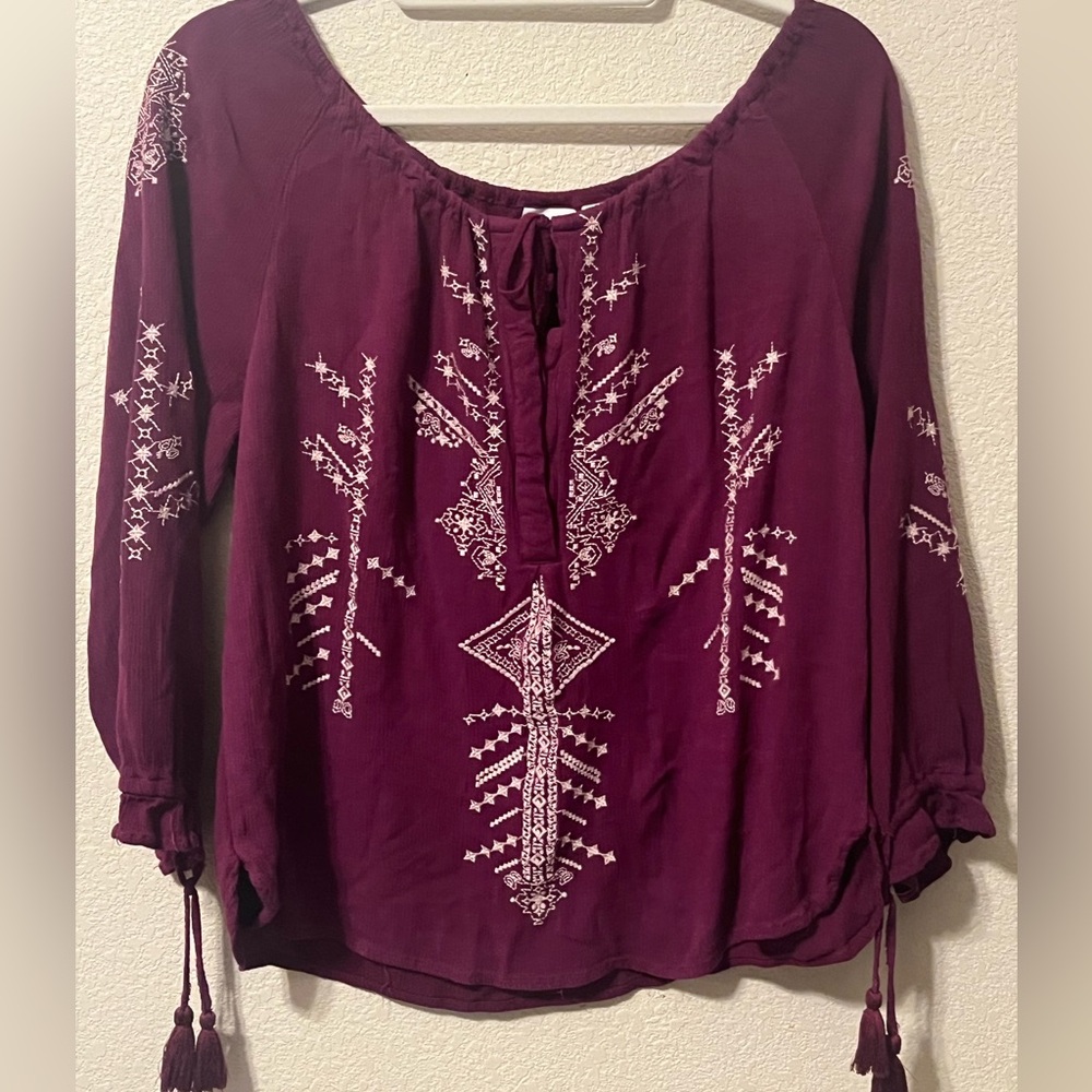 CATO Boho Blouse - Stitched design